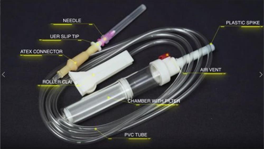 the precautions for the use of blood transfusion sets