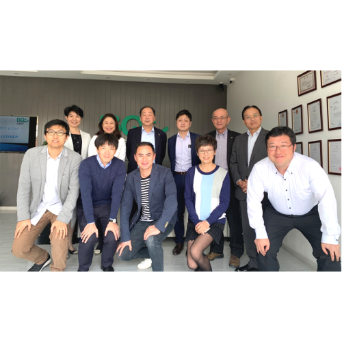 A group of well-known Japanese companies visited BQ+ Medical