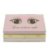 Pink acrylic gold glitter powder leisure bag