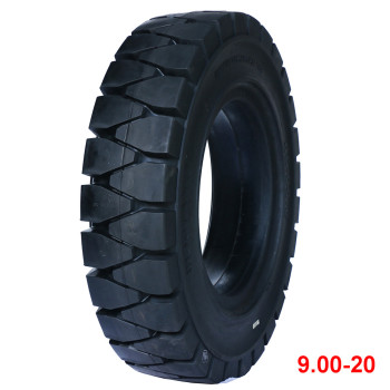 Best quality and cheaper price 9.00-20 solid tire for forklift tires