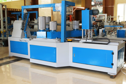 CFJG-100 Máquina automática para hacer bobinas de tubos de papel en espiral, especialmente para núcleos de película estirable