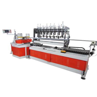 Máquina de fabricación de tubos de papel de múltiples cabezales NC de 2 cabezales