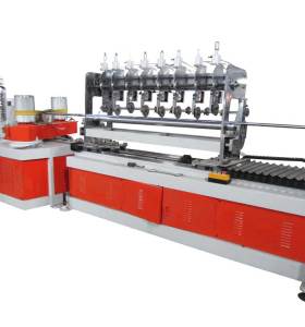 Máquina de fabricación de tubos de papel de múltiples cabezales NC de 2 cabezales
