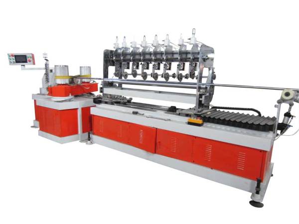 Máquina de fabricación de tubos de papel de múltiples cabezales NC de 2 cabezales