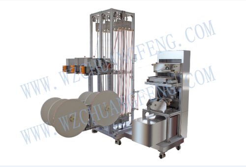 CFXG-50 de alta velocidad 70 m / min Máquina para fabricar paja de papel 350 piezas por minuto con cubierta de seguridad
