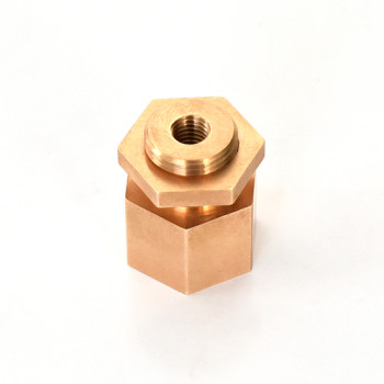 Precision machining of parts of phosphor bronze and other copper materials