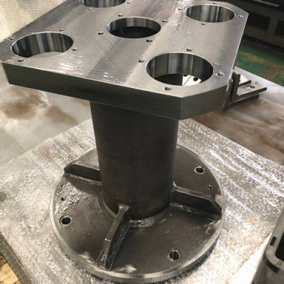 SS400 material processing of large welding parts precision machining parts