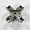 S45C material and superhard material after welding precision machined parts