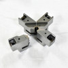 S45C material and superhard material after welding precision machined parts