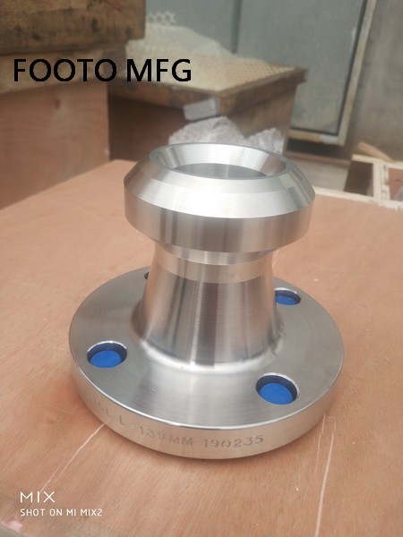 Nipoflange F51 RTJ 4 Inch X 3/4 Inch SCH80S CL2500