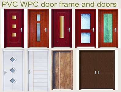 WPC door different designs