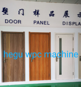 Machine de fabrication de porte de WPC