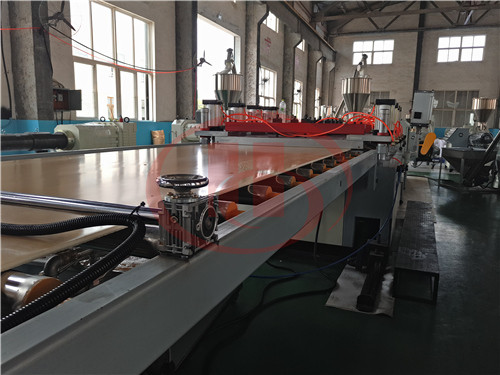 WPC plate production machine