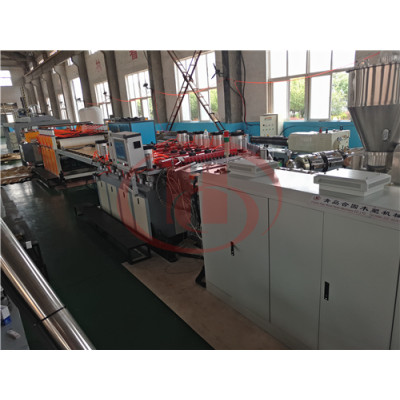 3-18mm  WPC plate production machine WPC board making machine for WPC furniture and door foam board