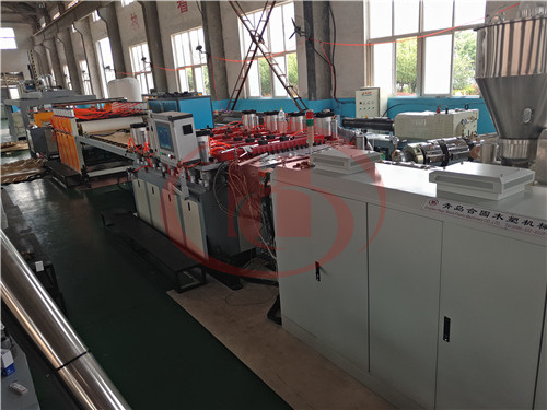 WPC solid door board making machine for 30-45mm thickness