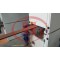 HG-400 WPC decking sanding machine sander WPC profile processing Machine for surface wooden design