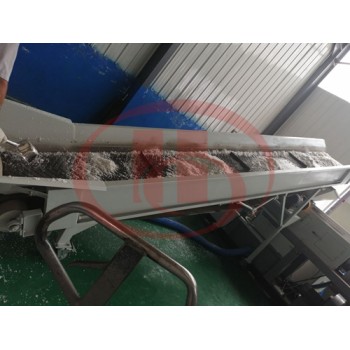 Plastic film recycling machine with drying and granulation machine Plastic wastage recycling machine