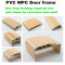 PVC WPC door frame extrusion machine WPC profile making machine Wood Plastic WPC machine