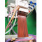 PE WPC Wooden grain profile extrusion machine line China Wood Plastic WPC profile machine manufacturer