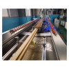PVC and wood WPC door frame making machine with high capacity conical double screw extruder