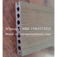 high quality WPC decking machine with co-extrusion and 3D embossing
