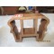 Wood Plastic WPC handrail profile extrusion mold China WPC profile machine manufacturer