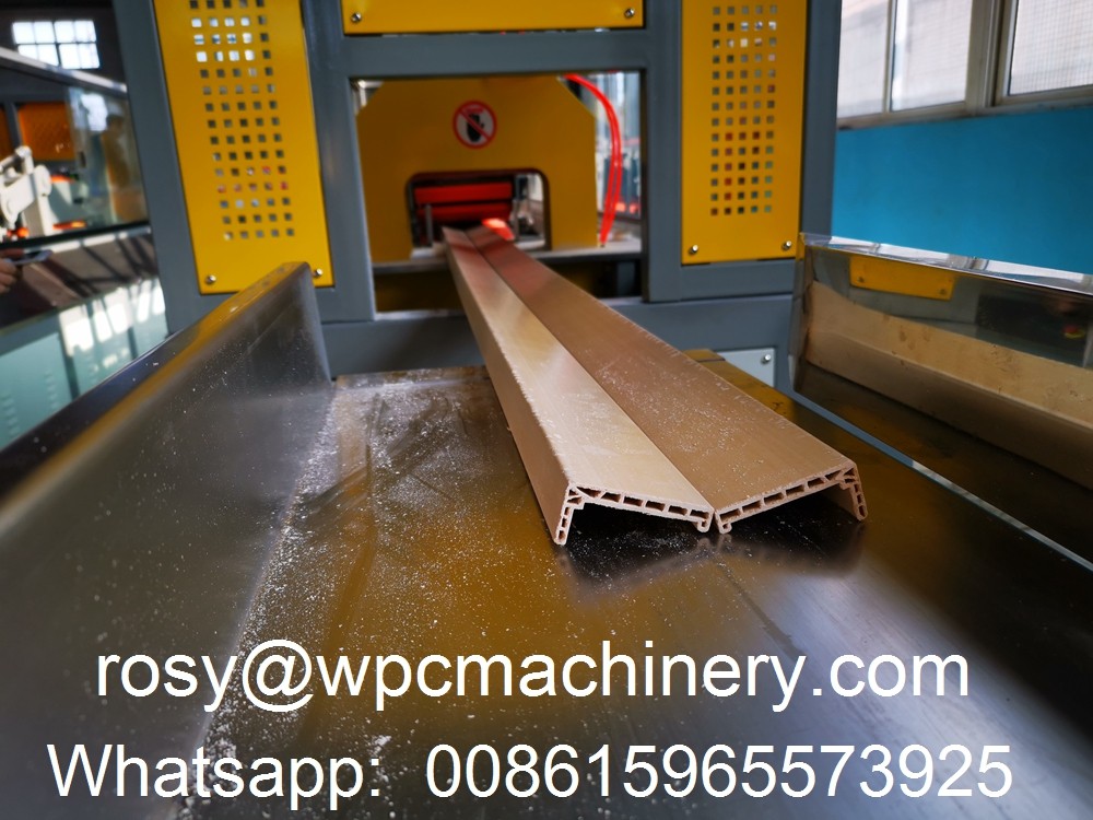 WPC door frame cutting machine