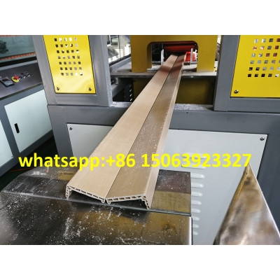 wpc solid door frame machine PVC window and door profile extrusion machine WPC door making machine