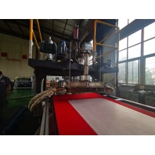 Hegu 500-800mm PP melt blown fabric extrusion line tested successfully for PFE95+ fabric making