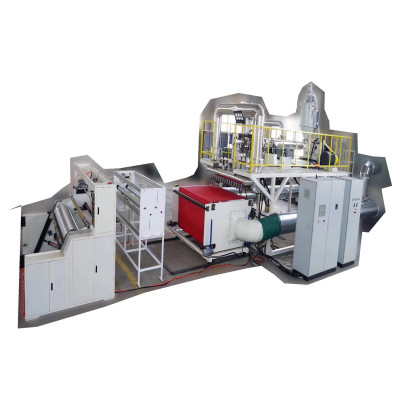 1600mm Melt blown cloth PP sheet extrusion machine for making PFE95+ filter fabric