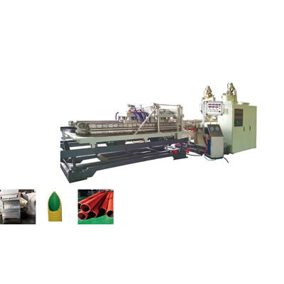 110-300mm  HDPE Plastic DWC Double Wall Corrugated Drain Pipe Manufacturing Machine