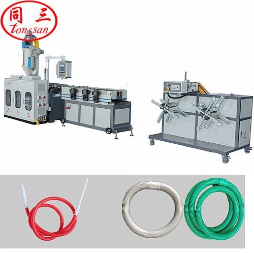 Compromise Joint Plastic Single Wall Corrugated Pipe Extrusion Line