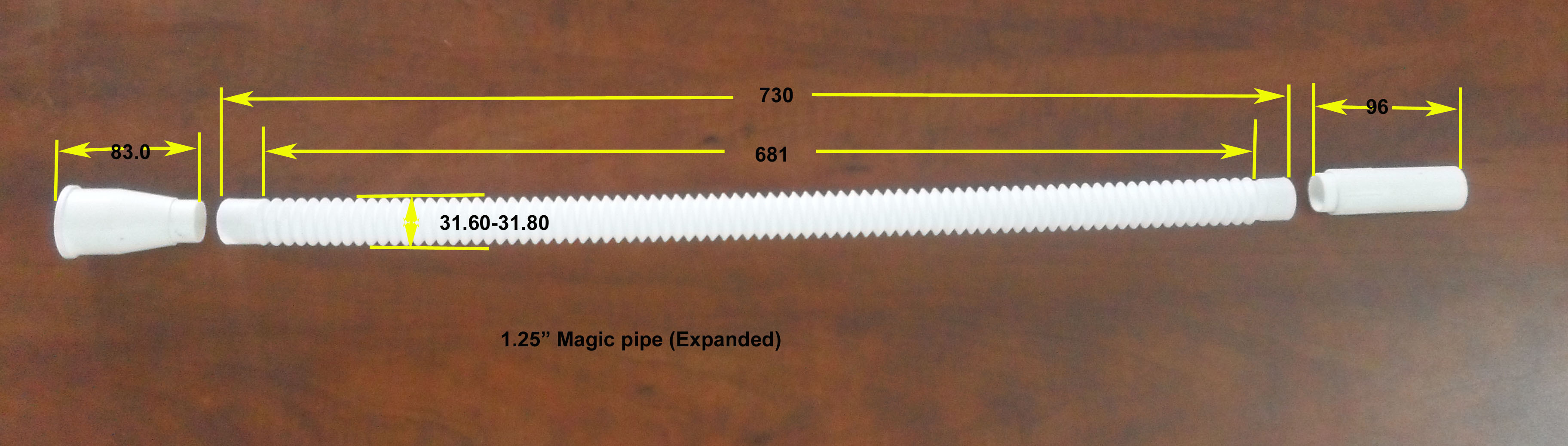 magic corrugated pipe