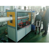 75-250mm Plastic PVC Pipe Manufacturing Machine Line with conical double screw extruder manufacturer