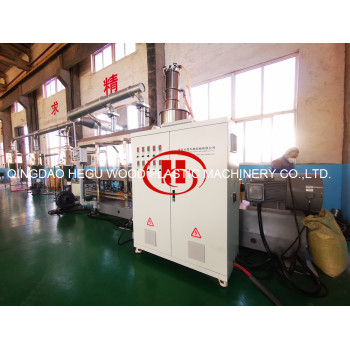 Recycled PP PE Plastic and Wood Powder Composition WPC Granulation Machine Wood Plastic WPC machine