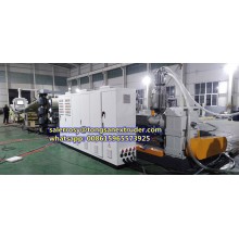 PP PE ABS HIPS PMMA Plastic Sheet Extrusion Machine Installed in Algeria