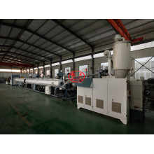 Plastic water supply PE pipe extrusion line with auxiliary machines ordered by our Venezuela Customer