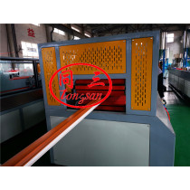 ASA Wooden Color Rubber Seal Coating Co-Extrusion Automatic PVC Window Profile Making Machine