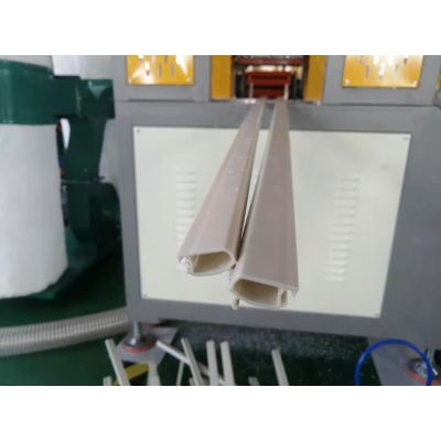 Double cavity PVC window glass clamping profile making machine PVC WPC profile machine