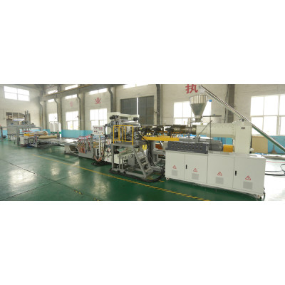 TS-2000mm PP PE PVC WPC Sheet Plate Extrusion Machine Plastic sheet Machine Manufacturer