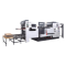 Automatic die cutting and creasing machine for making PP corrugated box from PP hollow sheet