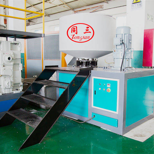 mixer for PP hollow corrugated sheet