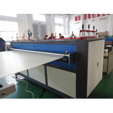 4mm PP corrugated sheet production line without use Oven running successful