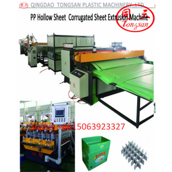 PP PE PC Hollow corrugated sheet  making machine manufacturer in China