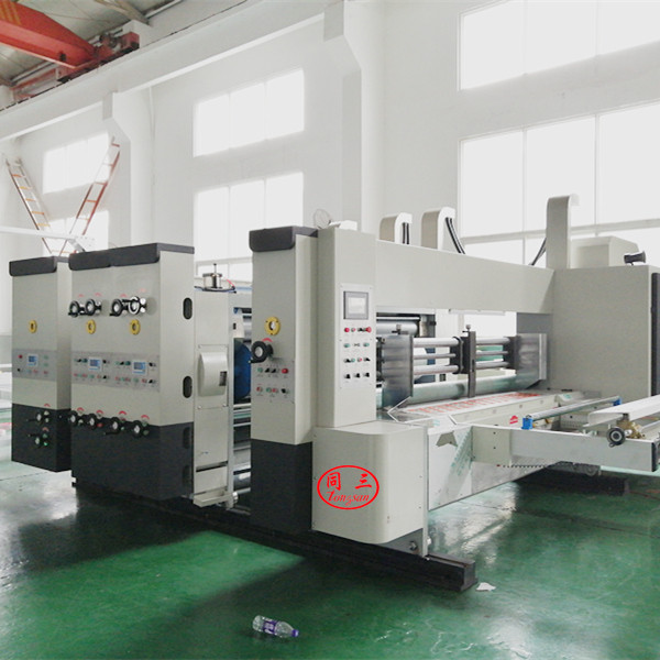 automatic printing and die cutting machine
