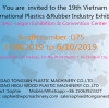 Tongsan à la 19ème édition du salon international de l'industrie du plastique et du caoutchouc au Vietnam