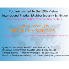Tongsan attent the  19th Vietnam International Plastics &Rubber Industry Exhibition