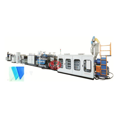 2300mm plastic  PC hollow corrugated sheet making machine production line price