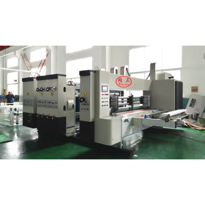 High speed PP hollow corrugated sheet  five color printer  for sale
