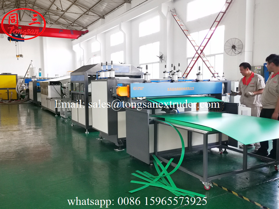 pp hollow sheet extrusion line